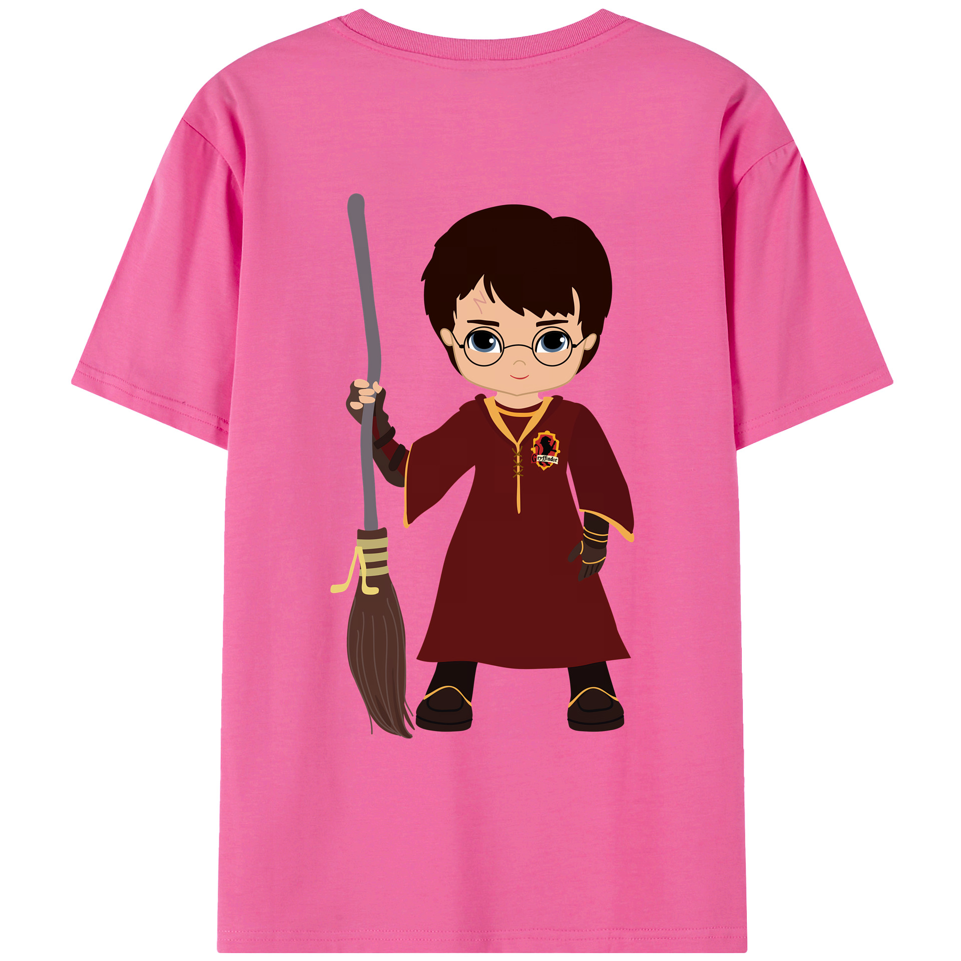 （画像用） Harry Potter ハリー・ポッターシリーズ レディース半袖Tシャツ(バックプリント)